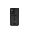 Samsung Galaxy A54 5g Kılıf Pars Lens Yüzüklü Silikon - Siyah