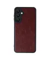 Samsung Galaxy A55 5g Kılıf Aras Deri Kapak - Bordo