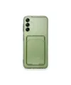 Samsung Galaxy A55 5G Kılıf Kart Şeffaf Silikon - Şeffaf