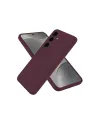 Samsung Galaxy A56 Kılıf First Silikon - Mürdüm