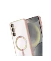 Samsung Galaxy A56 Kross Magneticsafe Kapak - Rose