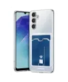 Samsung Galaxy A57 5g Kart Şeffaf Silikon - Şeffaf