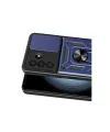 Samsung Galaxy A57 5g Pars Lens Yüzüklü Silikon - Lacivert