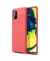 Samsung Galaxy A71 Kılıf Auto Focus Kapak - Kırmızı