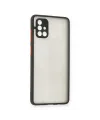 Samsung Galaxy A71 Kılıf Montreal Silikon Kapak - Siyah