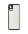 Samsung Galaxy A71 Kılıf Montreal Silikon Kapak - Siyah