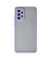 Samsung Galaxy A72 Kılıf Montreal Silikon Kapak - Mor