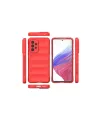 Samsung Galaxy A73 5g Kılıf Optimum Silikon - Kırmızı