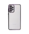 Samsung Galaxy A73 5g Kılıf Razer Lensli Silikon - Mor