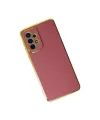 Samsung Galaxy A73 5g Kılıf Volet Silikon - Kırmızı