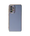 Samsung Galaxy A73 5g Kılıf Volet Silikon - Mavi