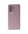 Samsung Galaxy A73 5g Kılıf Volet Silikon - Mor
