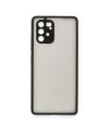 Samsung Galaxy A91 / S10 Lite Kılıf Montreal Silikon Kapak - Siyah