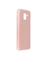 Samsung Galaxy J6 Kılıf First Silikon - Rose Gold