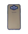 Samsung Galaxy J7 Kılıf Montreal Silikon Kapak - Lacivert