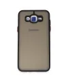 Samsung Galaxy J7 Kılıf Montreal Silikon Kapak - Siyah