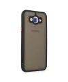 Samsung Galaxy J7 Kılıf Montreal Silikon Kapak - Siyah