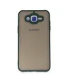 Samsung Galaxy J7 Kılıf Montreal Silikon Kapak - Yeşil