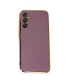 Samsung Galaxy M14 5g Kılıf Volet Silikon - Mor