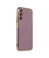 Samsung Galaxy M14 5g Kılıf Volet Silikon - Mor