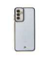 Samsung Galaxy M23 Kılıf Liva Lens Silikon - Mavi