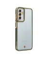 Samsung Galaxy M23 Kılıf Liva Lens Silikon - Yeşil