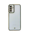 Samsung Galaxy M23 Kılıf Liva Lens Silikon - Yeşil