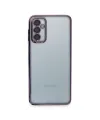 Samsung Galaxy M23 Kılıf Razer Lensli Silikon - Mor