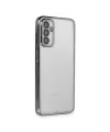 Samsung Galaxy M23 Kılıf Razer Lensli Silikon - Siyah