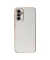 Samsung Galaxy M23 Kılıf Volet Silikon - Beyaz