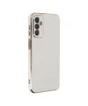 Samsung Galaxy M23 Kılıf Volet Silikon - Beyaz