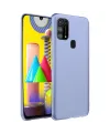 Samsung Galaxy M31 Kılıf Nano İçi Kadife Silikon - Lila