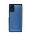 Samsung Galaxy M52 5g Kılıf Miami Şeffaf Silikon - Koyu Yeşil