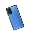 Samsung Galaxy M52 5g Kılıf Miami Şeffaf Silikon - Siyah