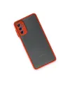 Samsung Galaxy M52 5g Kılıf Montreal Silikon Kapak - Kırmızı