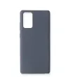 Samsung Galaxy Note 20 Kılıf Nano İçi Kadife Silikon - Gri