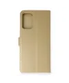 Samsung Galaxy Note 20 Kılıf Trend S Plus Kapaklı Kılıf - Gold