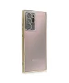 Samsung Galaxy Note 20 Ultra Kılıf Razer Lensli Silikon - Gold