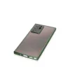 Samsung Galaxy Note 20 Ultra Kılıf Razer Lensli Silikon - Yeşil