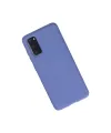 Samsung Galaxy S20 Kılıf Nano İçi Kadife Silikon - Lila