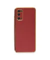 Samsung Galaxy S20 Kılıf Volet Silikon - Kırmızı