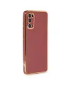 Samsung Galaxy S20 Kılıf Volet Silikon - Kırmızı