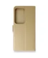 Samsung Galaxy S20 Ultra Trend S Plus Kapaklı Kılıf - Gold