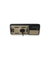 Samsung Galaxy S21 Fe Kılıf Pars Lens Yüzüklü Silikon - Gold