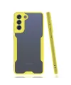 Samsung Galaxy S21 Fe Kılıf Platin Silikon - Sarı