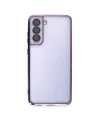 Samsung Galaxy S21 Fe Kılıf Razer Lensli Silikon - Mor