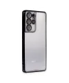 Samsung Galaxy S21 Ultra Kılıf Razer Lensli Silikon - Siyah