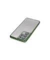 Samsung Galaxy S21 Ultra Kılıf Razer Lensli Silikon - Yeşil