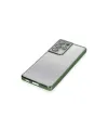 Samsung Galaxy S21 Ultra Kılıf Razer Lensli Silikon - Yeşil