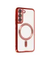 Samsung Galaxy S22 Kılıf Kross Magneticsafe Kapak - Kırmızı
